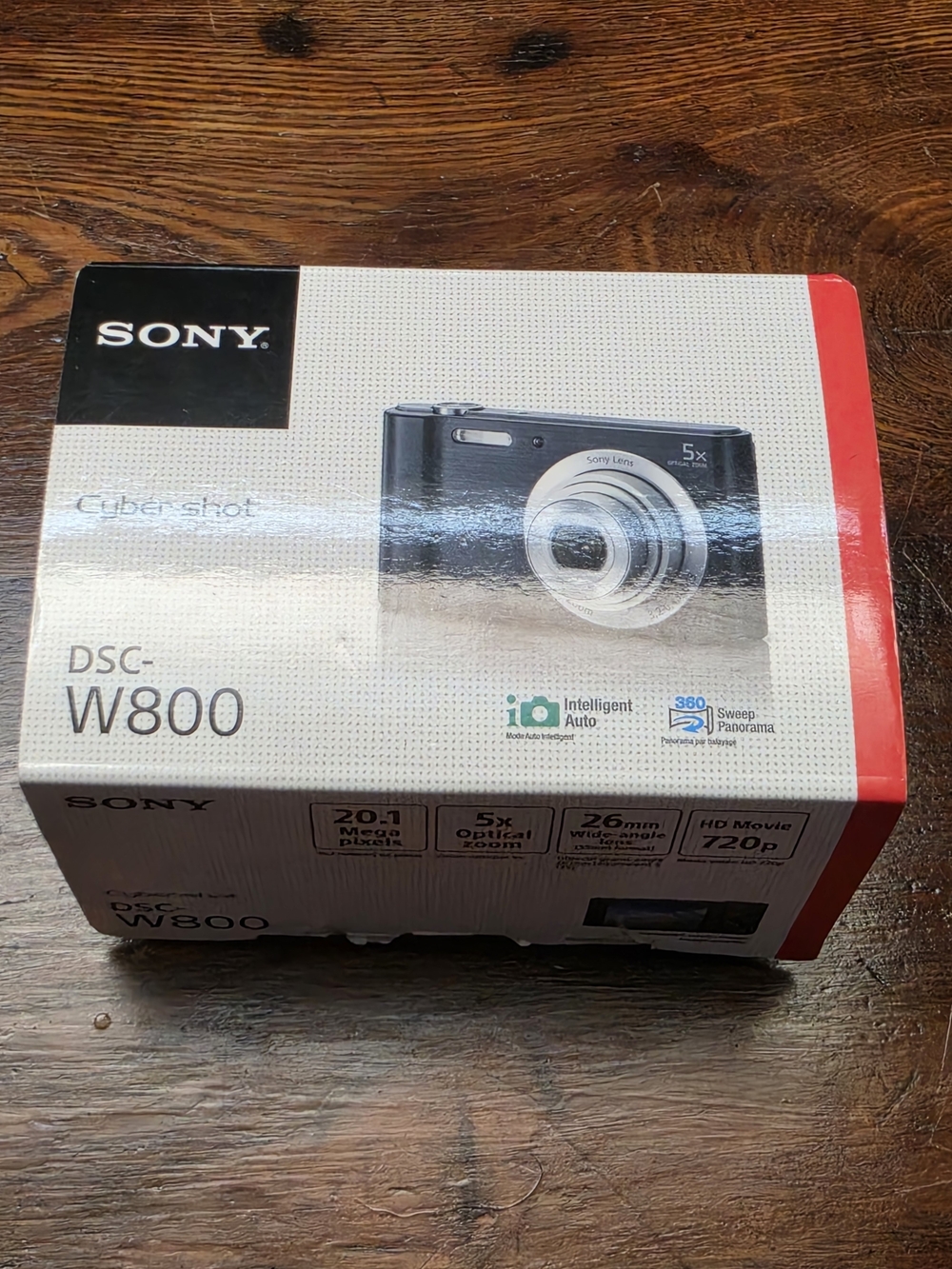 Brand New Sony Cyber-shot DSC-W800 Digital Camera - Silver - NIB